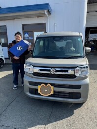 新車スペーシアご納車です♪